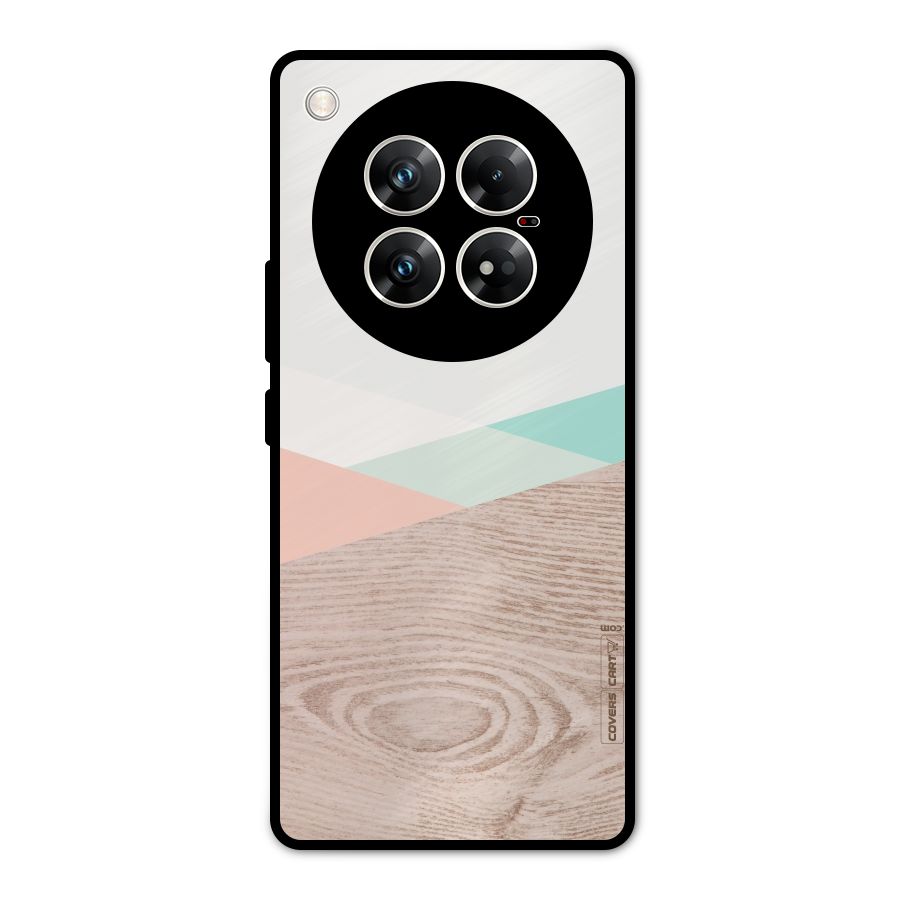 Wooden Fusion Metal Back Case for Infinix Zero 40 5G