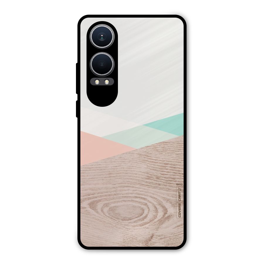 Wooden Fusion Metal Back Case for OnePlus Nord CE4 Lite