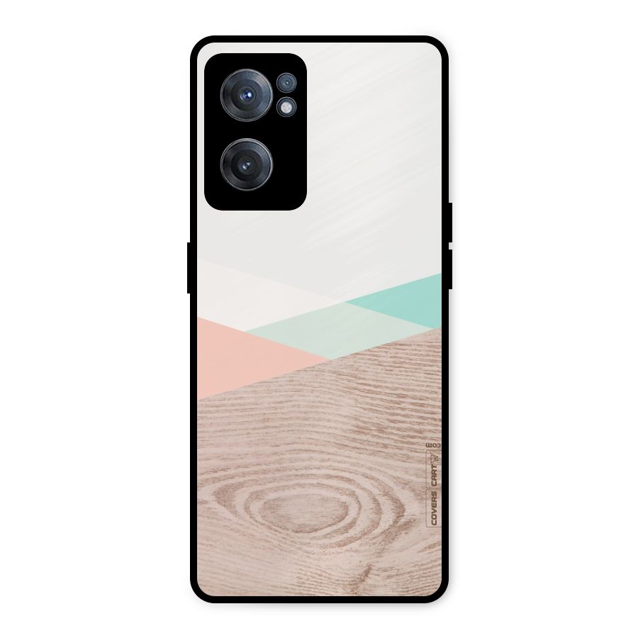 Wooden Fusion Metal Back Case for OnePlus Nord CE 2 5G