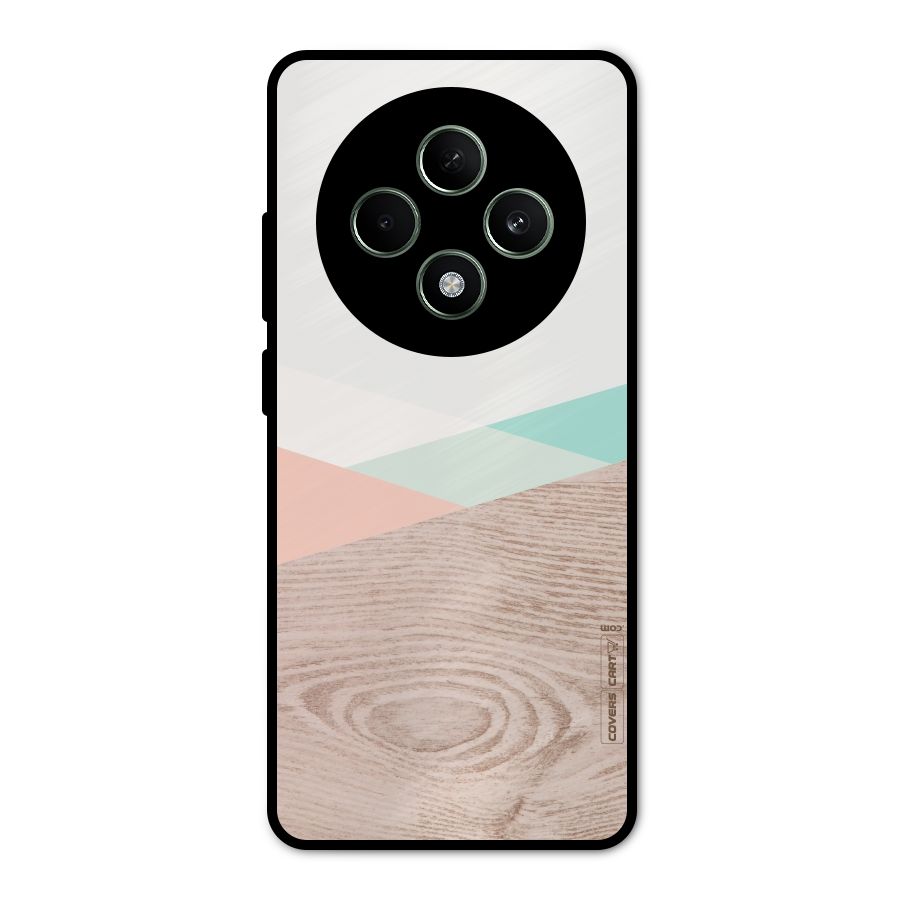 Wooden Fusion Metal Back Case for Oppo F27