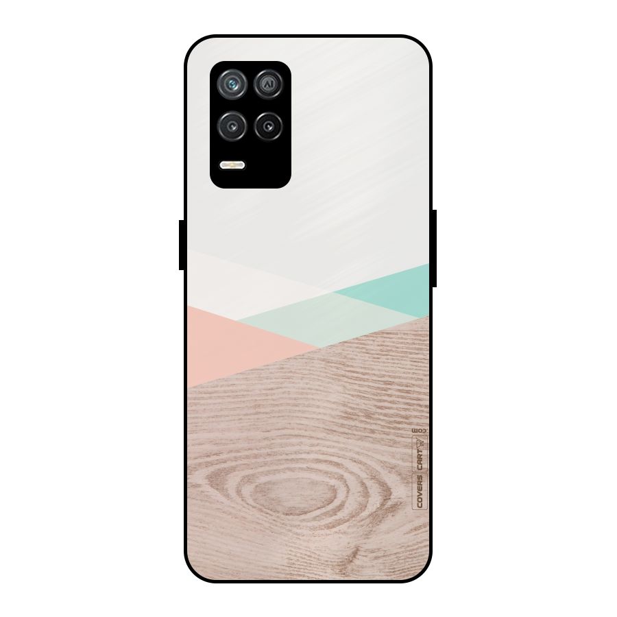 Wooden Fusion Metal Back Case for Realme 9 5G