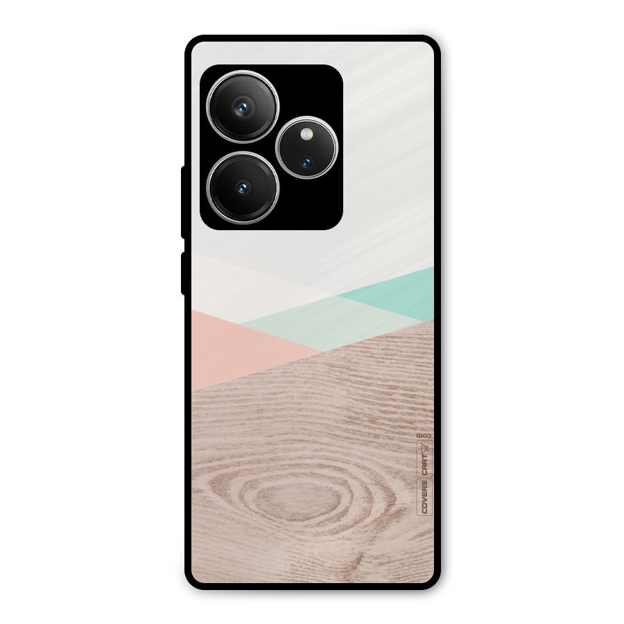 Wooden Fusion Metal Back Case for Realme GT 6