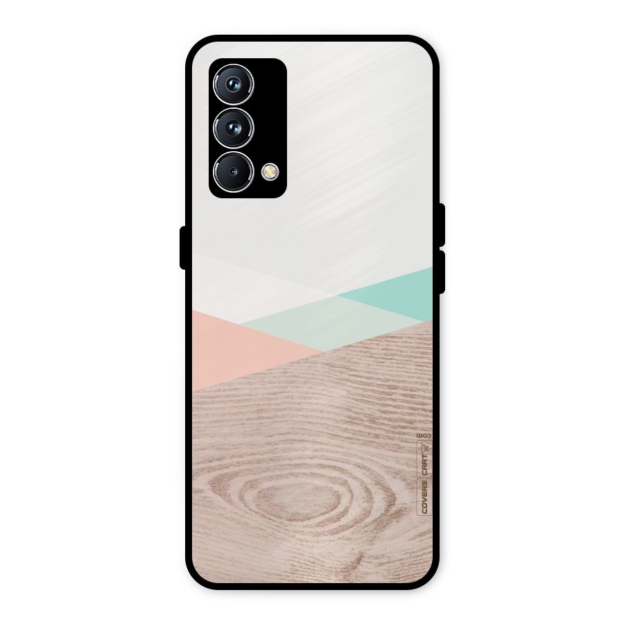Wooden Fusion Metal Back Case for Realme GT Master Edition