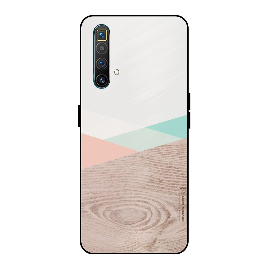 Wooden Fusion Metal Back Case for Realme X3 SuperZoom