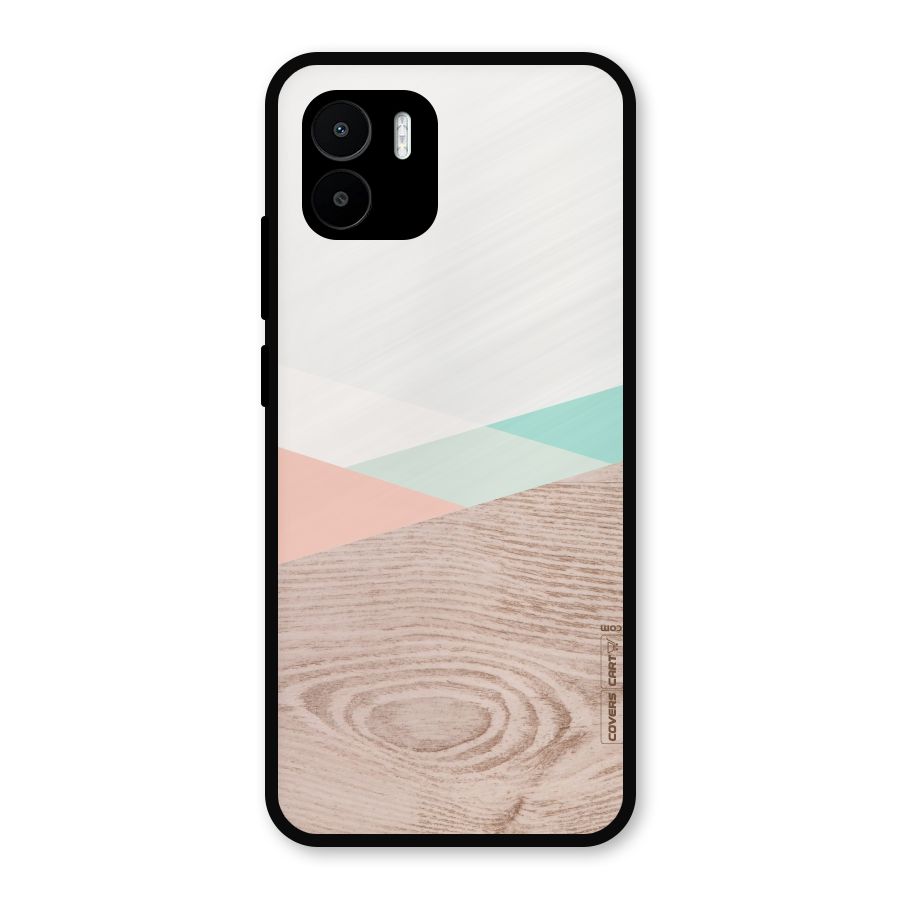 Wooden Fusion Metal Back Case for Redmi A2