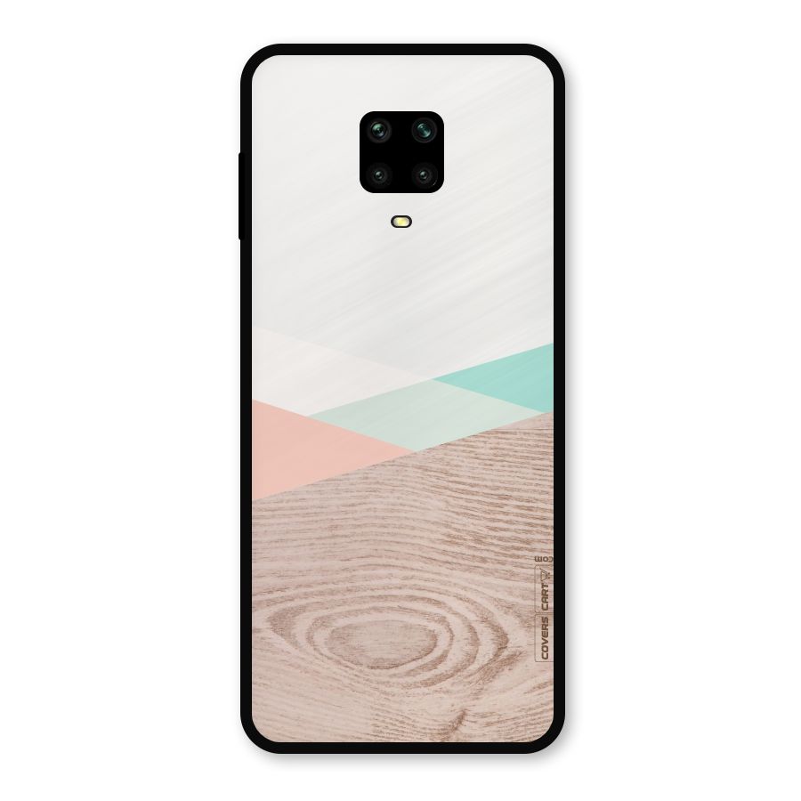 Wooden Fusion Metal Back Case for Redmi Note 10 Lite
