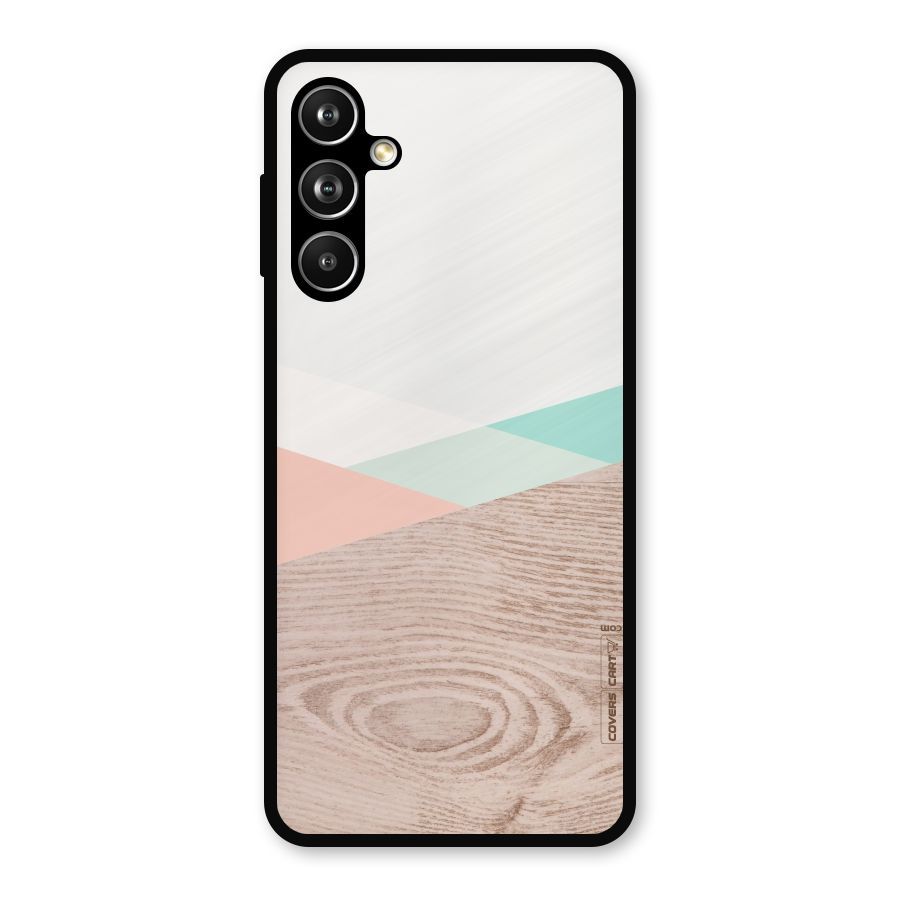 Wooden Fusion Metal Back Case for Samsung Galaxy M54