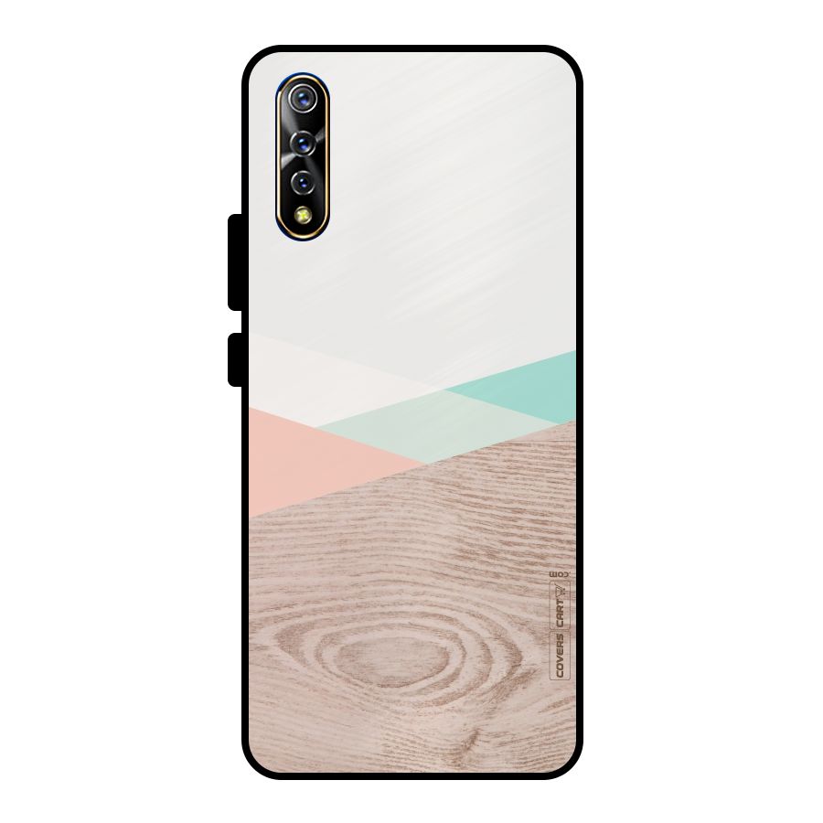 Wooden Fusion Metal Back Case for Vivo S1