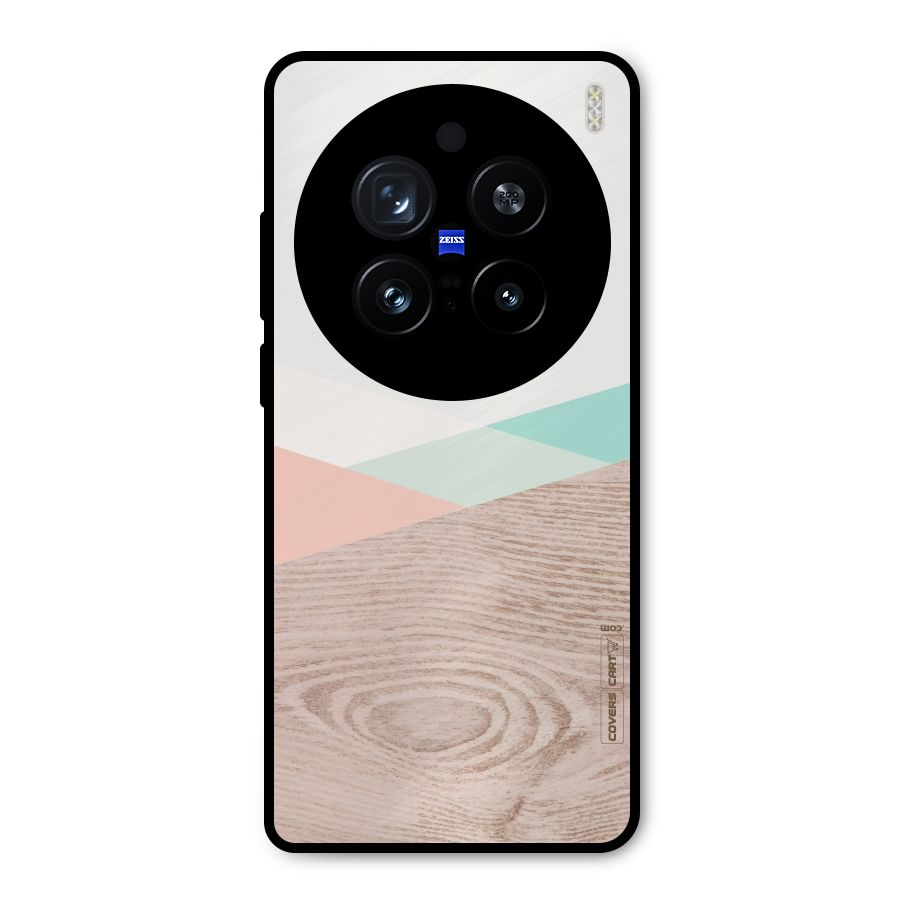 Wooden Fusion Metal Back Case for Vivo X200 Pro