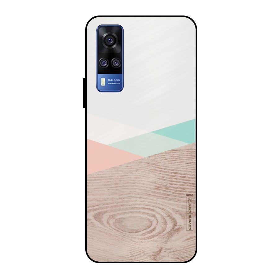 Wooden Fusion Metal Back Case for Vivo Y51
