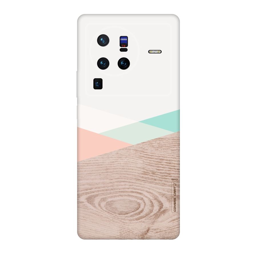 Wooden Fusion Original Polycarbonate Back Case for Vivo X80