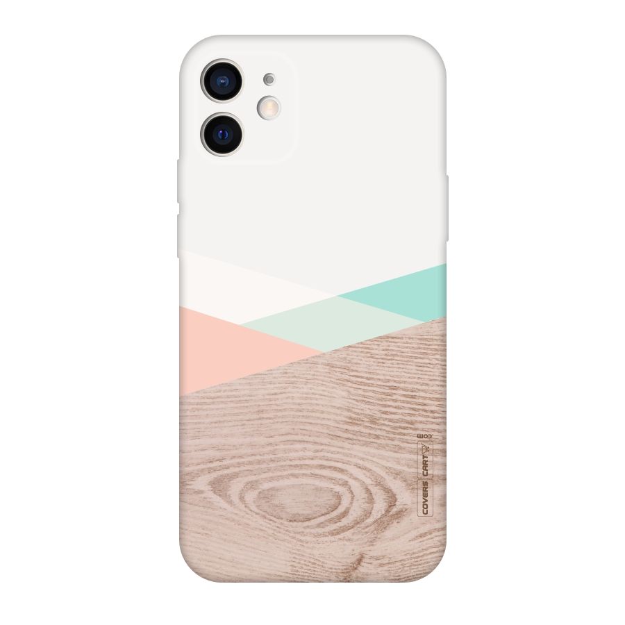 Wooden Fusion Original Polycarbonate Back Case for iPhone 12