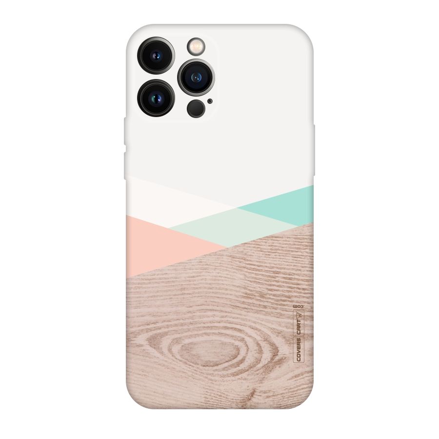 Wooden Fusion Original Polycarbonate Back Case for iPhone 13 Pro Max