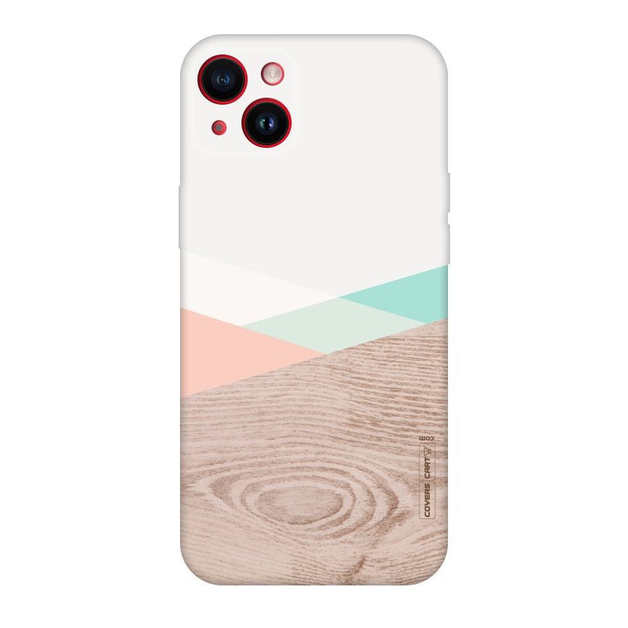Wooden Fusion Original Polycarbonate Back Case for iPhone 14 Plus