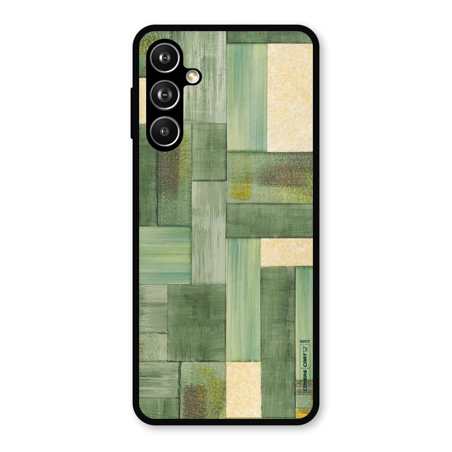 Wooden Green Texture Metal Back Case for Galaxy F54