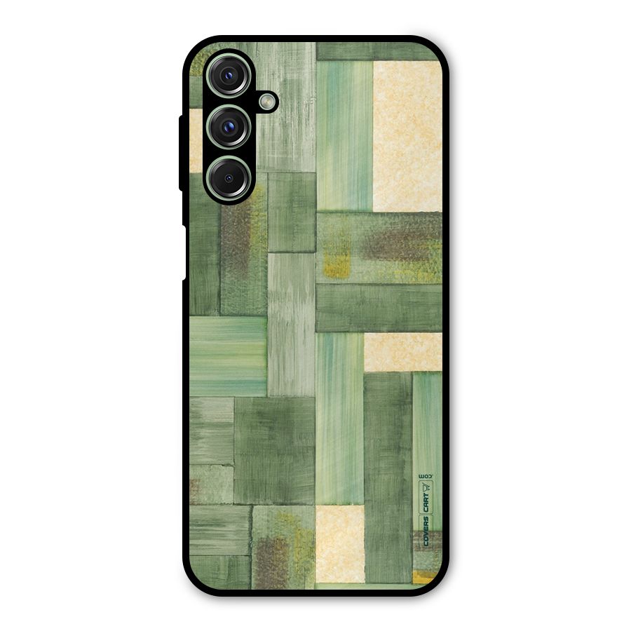 Wooden Green Texture Metal Back Case for Galaxy M34