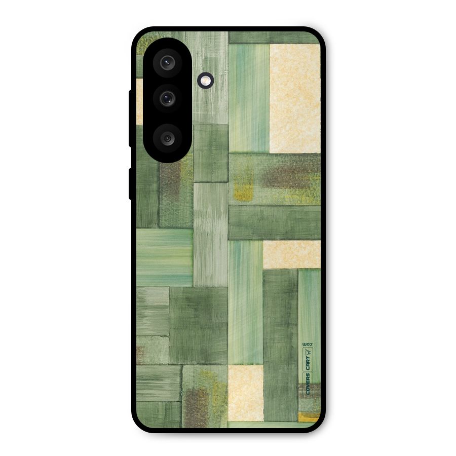 Wooden Green Texture Metal Back Case for Galaxy M56