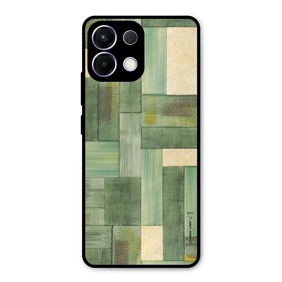 Wooden Green Texture Metal Back Case for Oppo K13