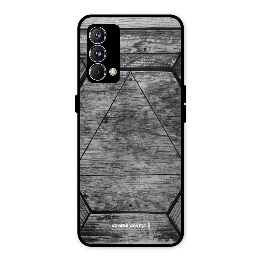 Wooden Hexagon Metal Back Case for Realme GT Master Edition