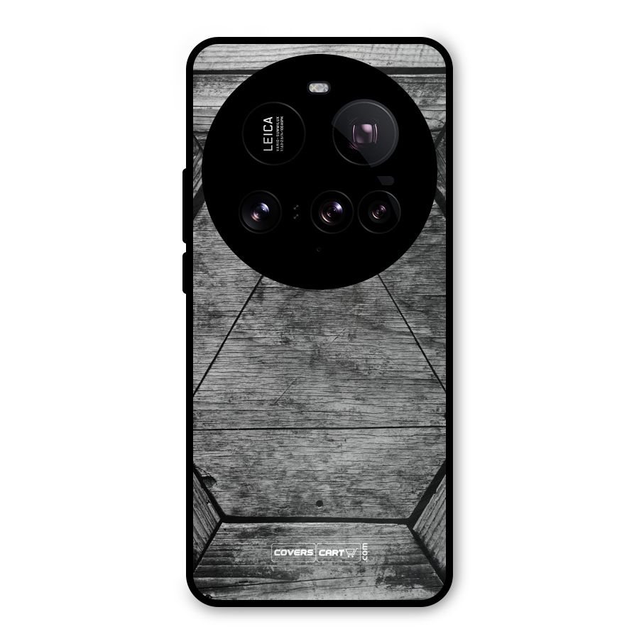Wooden Hexagon Metal Back Case for Xiaomi 15 Ultra