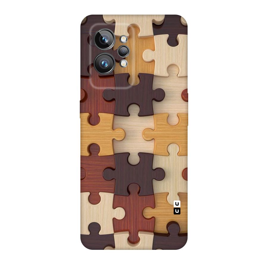 Wooden Puzzle (Printed) Original Polycarbonate Back Case for Realme GT2 Pro