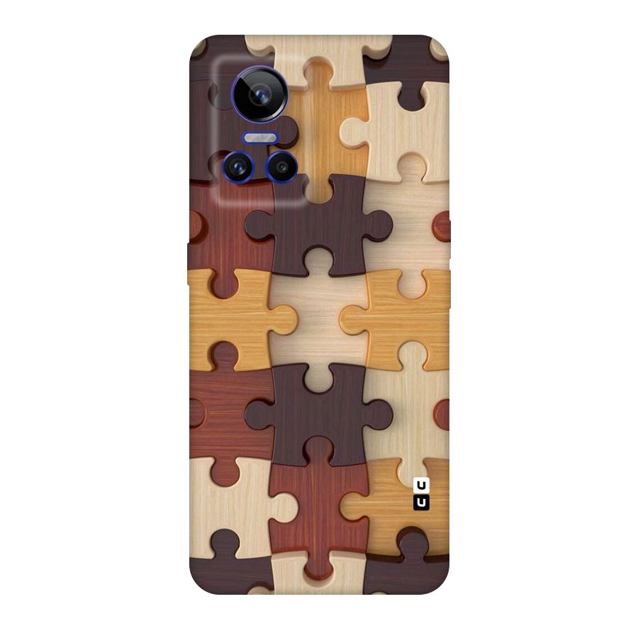 Wooden Puzzle (Printed) Original Polycarbonate Back Case for Realme GT Neo 3