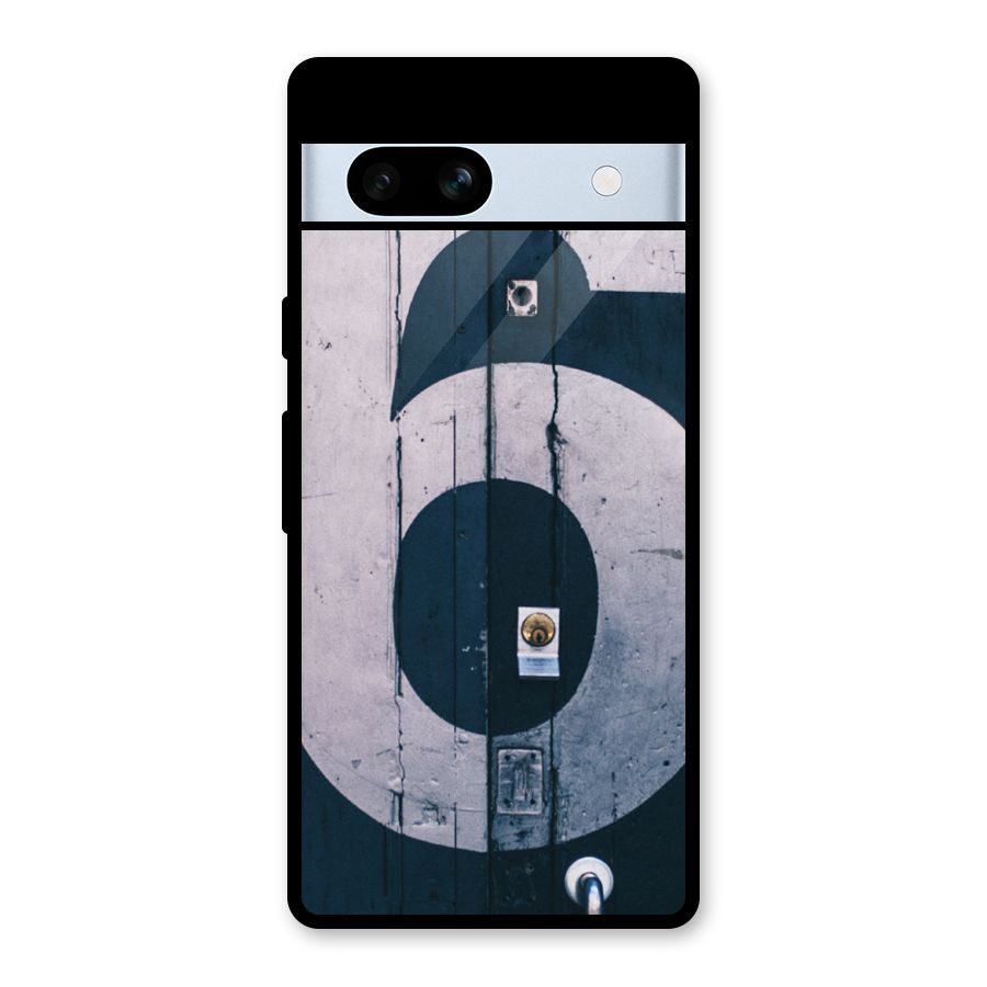 Wooden Six Glass Back Case for Google Pixel 7a