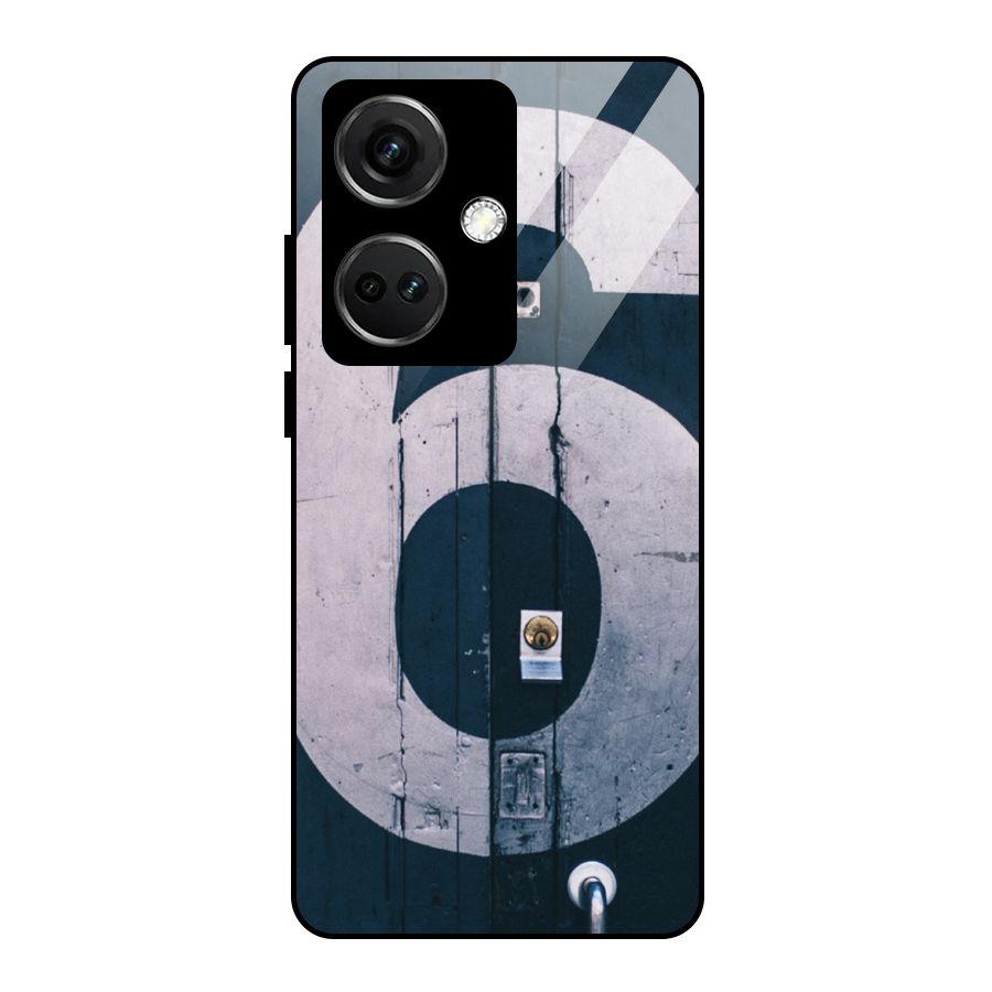 Wooden Six Glass Back Case for OnePlus Nord CE 3 5G