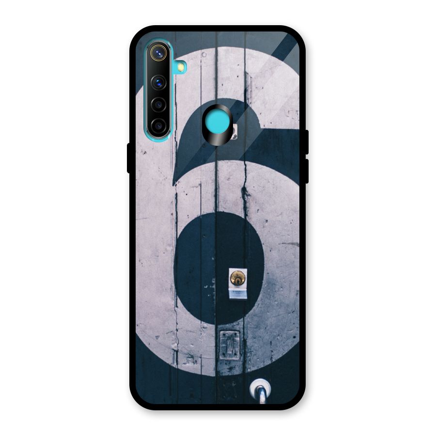 Wooden Six Glass Back Case for Realme 5i