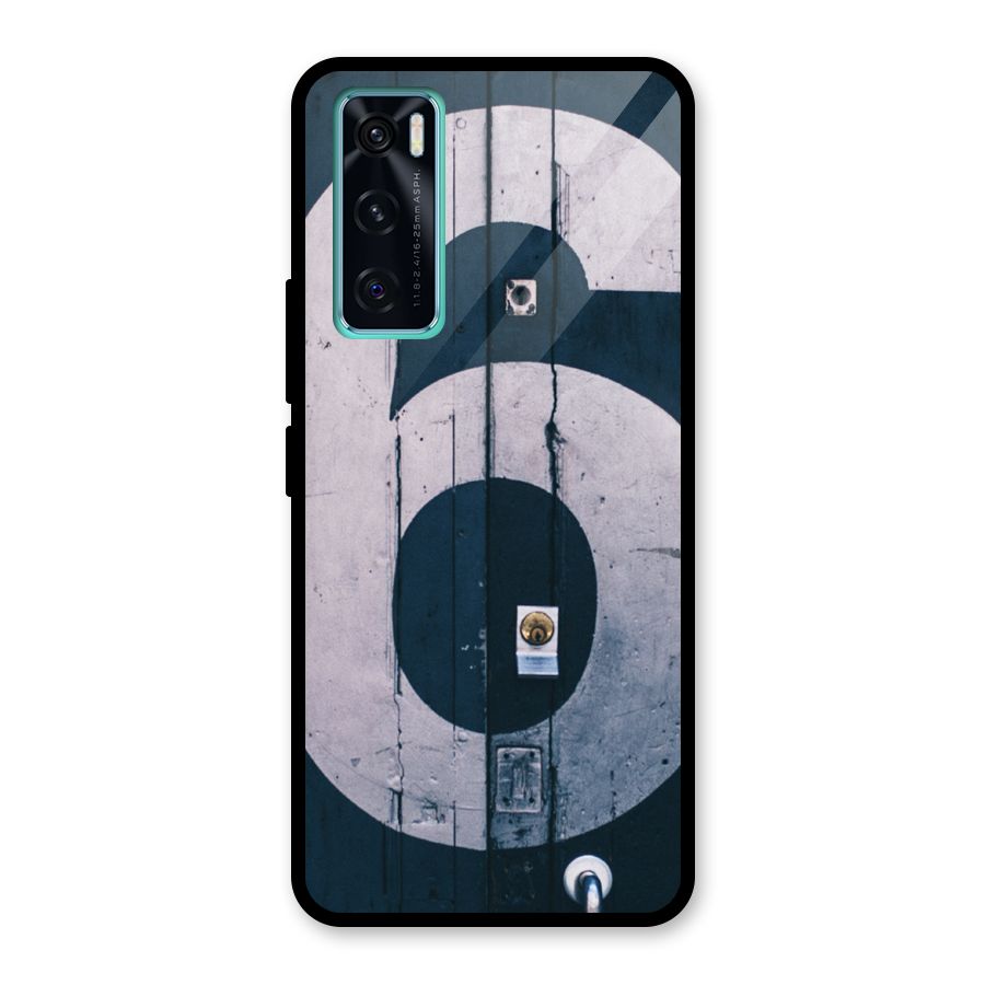 Wooden Six Glass Back Case for Vivo V20 SE