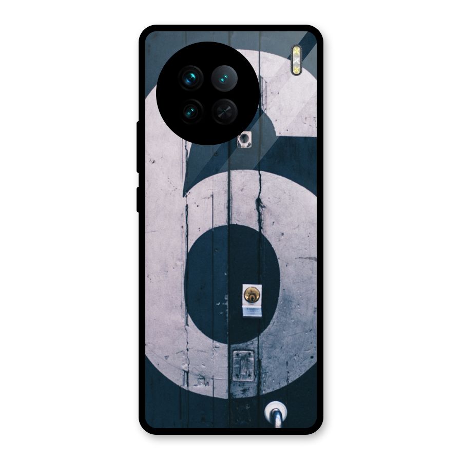 Wooden Six Glass Back Case for Vivo X90
