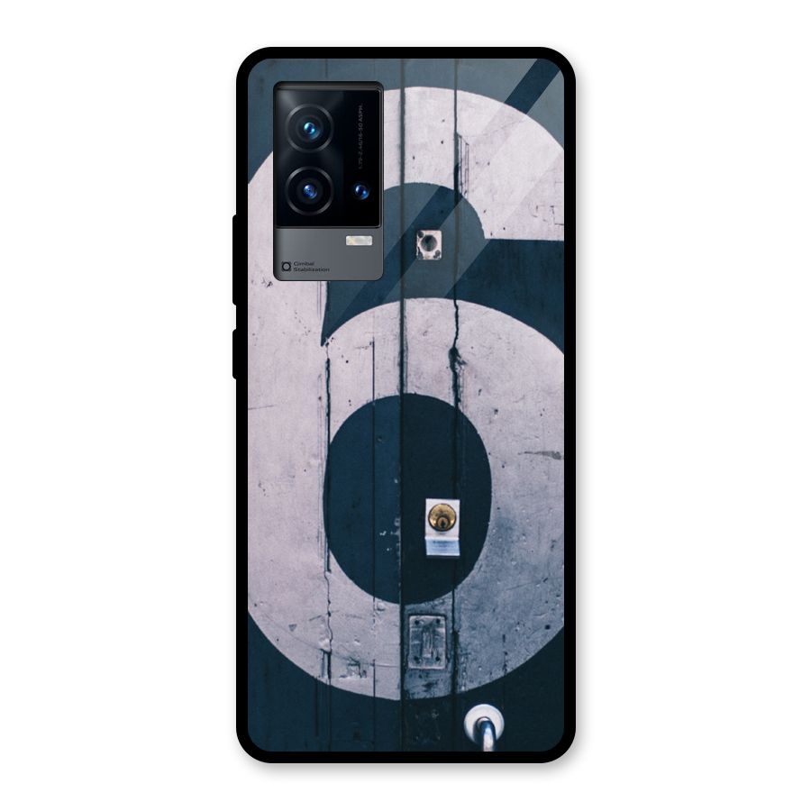 Wooden Six Glass Back Case for iQOO 9 5G