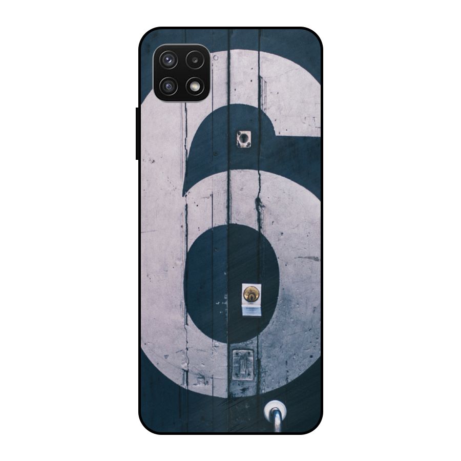 Wooden Six Metal Back Case for Galaxy A22 5G