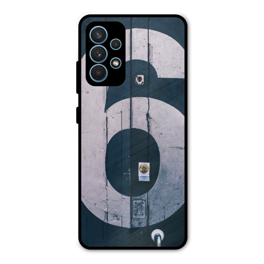 Wooden Six Metal Back Case for Galaxy A32