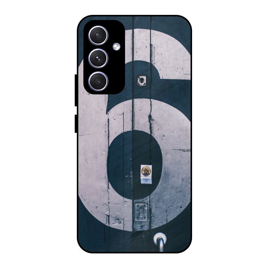 Wooden Six Metal Back Case for Galaxy A54
