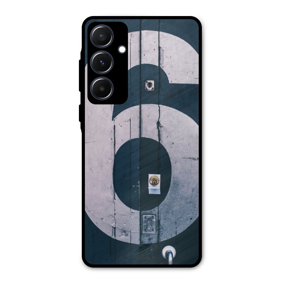 Wooden Six Metal Back Case for Galaxy A55