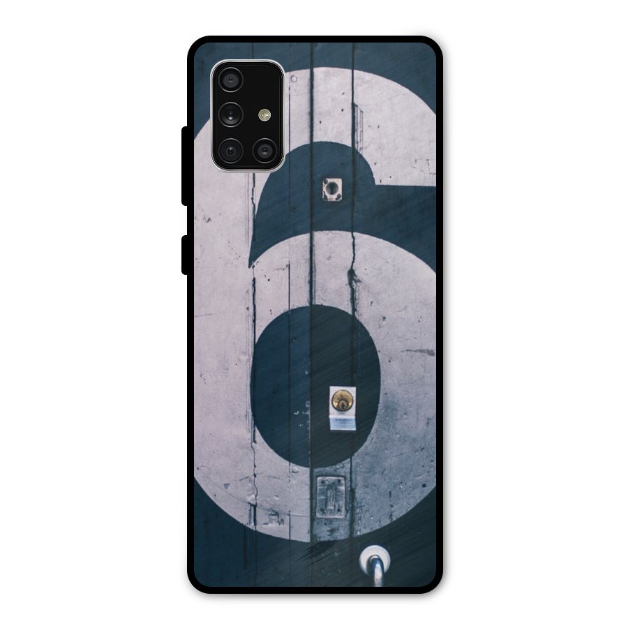 Wooden Six Metal Back Case for Galaxy A71