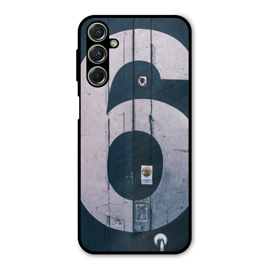 Wooden Six Metal Back Case for Galaxy F34