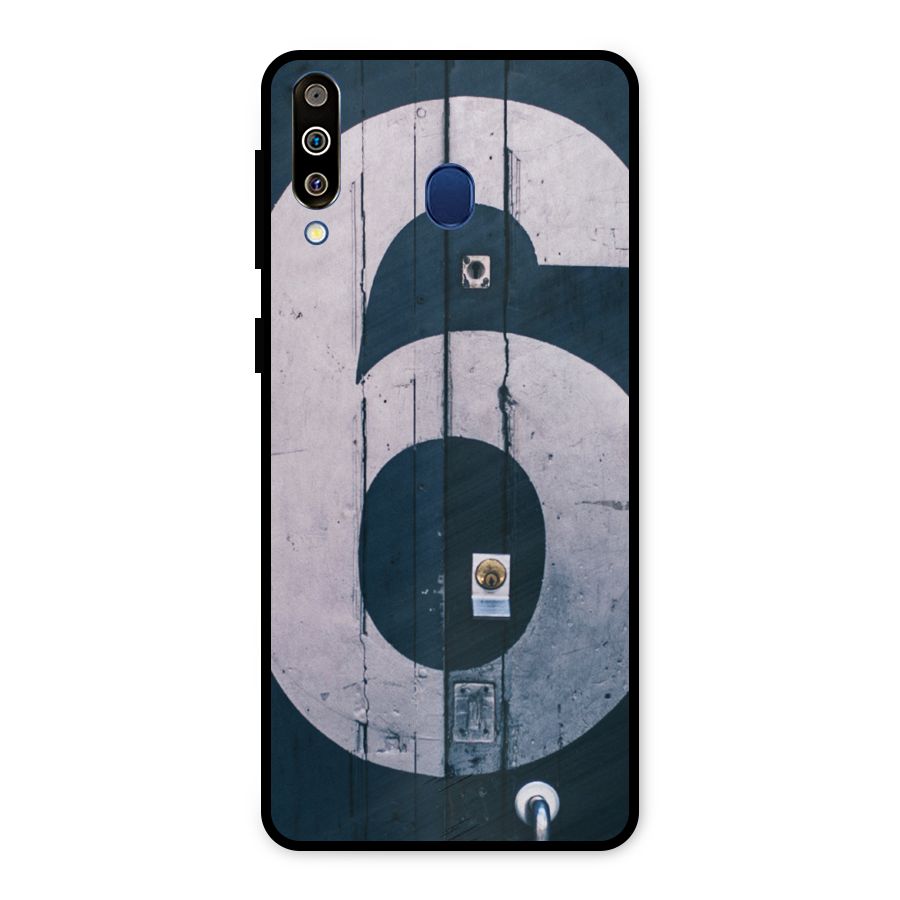 Wooden Six Metal Back Case for Galaxy M30