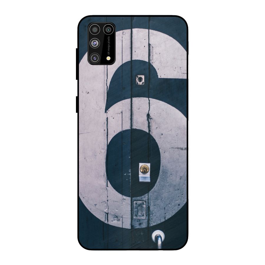 Wooden Six Metal Back Case for Galaxy M31