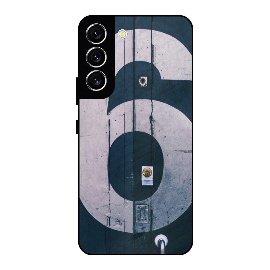 Wooden Six Metal Back Case for Galaxy S22 5G