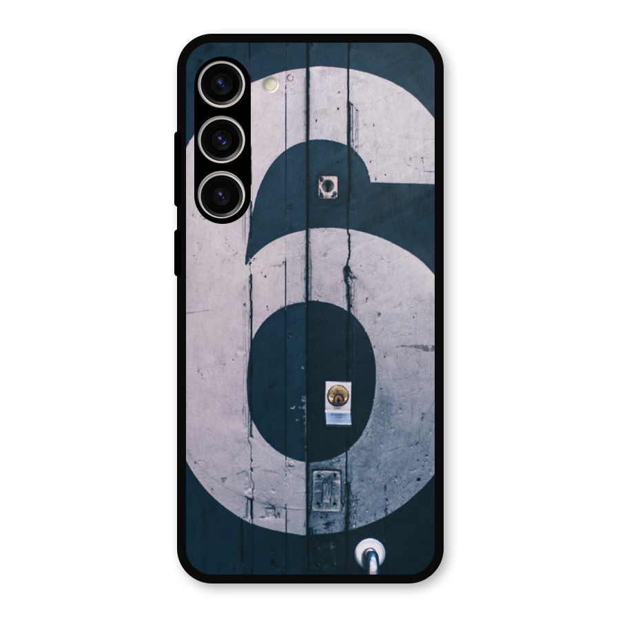 Wooden Six Metal Back Case for Galaxy S23 Plus