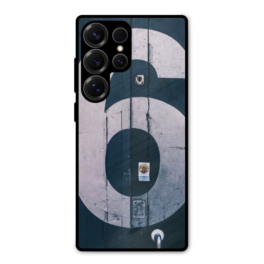 Wooden Six Metal Back Case for Galaxy S25 Ultra