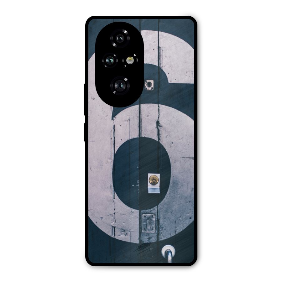 Wooden Six Metal Back Case for Honor 200 Pro