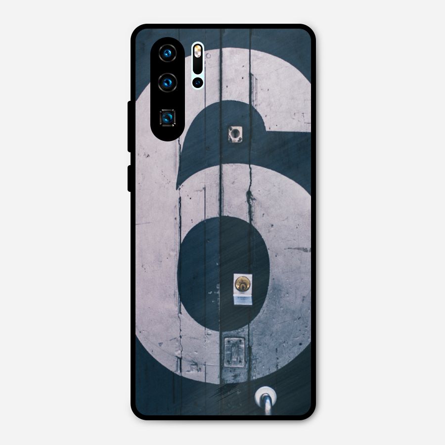 Wooden Six Metal Back Case for Huawei P30 Pro