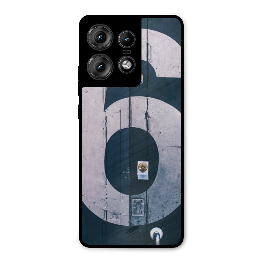Wooden Six Metal Back Case for Motorola Edge 50 Pro