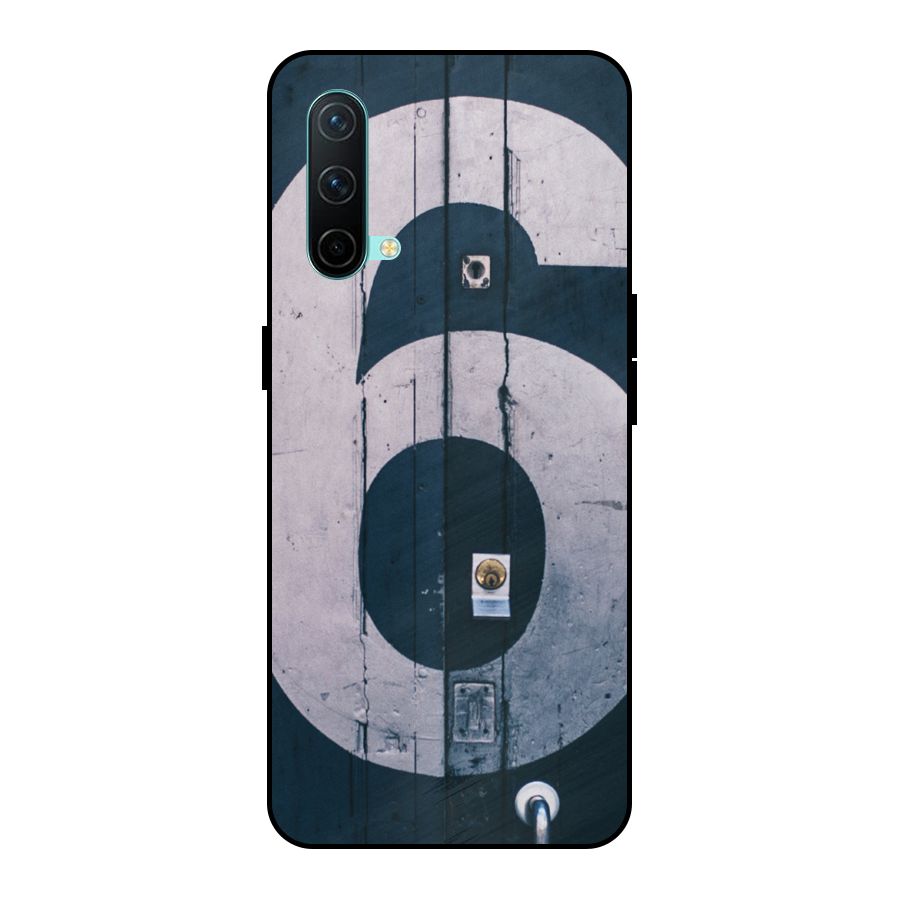 Wooden Six Metal Back Case for OnePlus Nord CE 5G