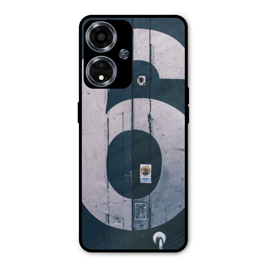 Wooden Six Metal Back Case for Oppo A59