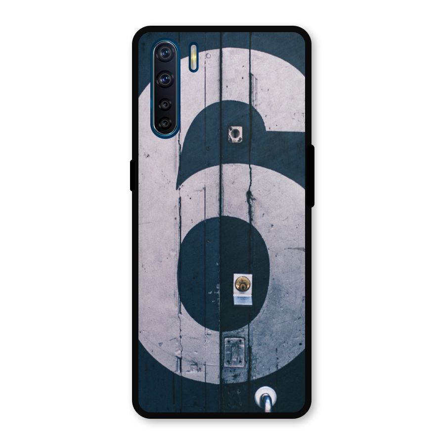 Wooden Six Metal Back Case for Oppo F15
