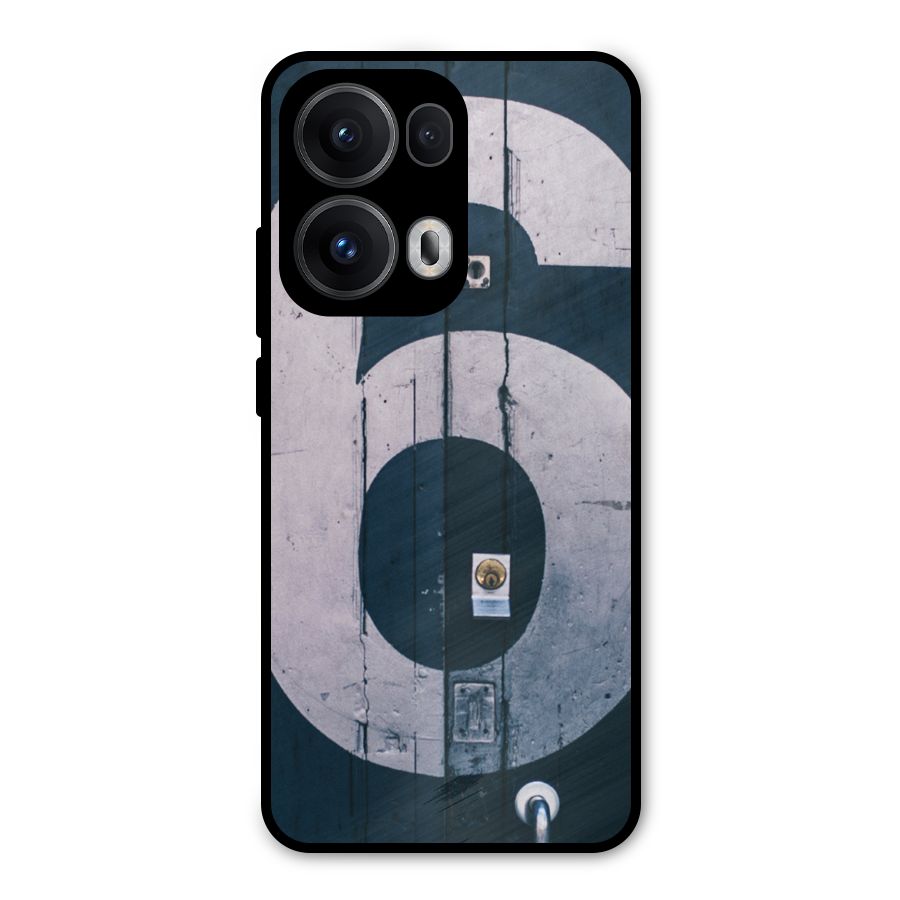 Wooden Six Metal Back Case for Oppo Reno13 Pro